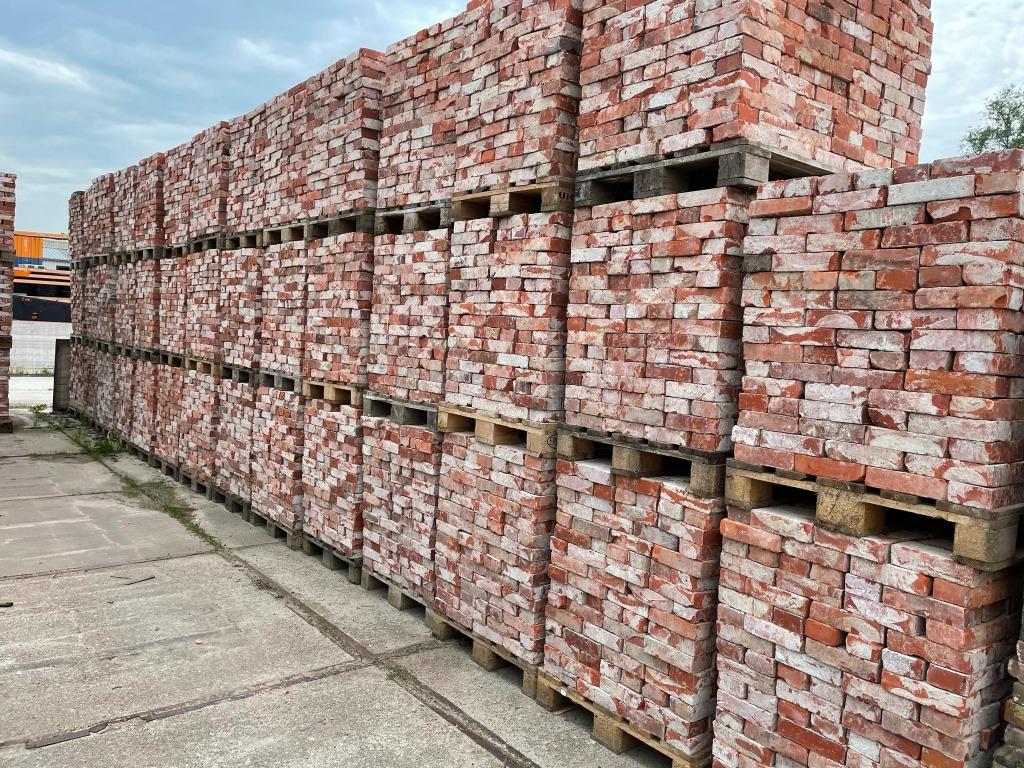 Groninger gladde steen verschillende partijen 100.000 stuks, Doe-het-zelf en Verbouw, Metselstenen, Ophalen, Gebruikt, Bakstenen