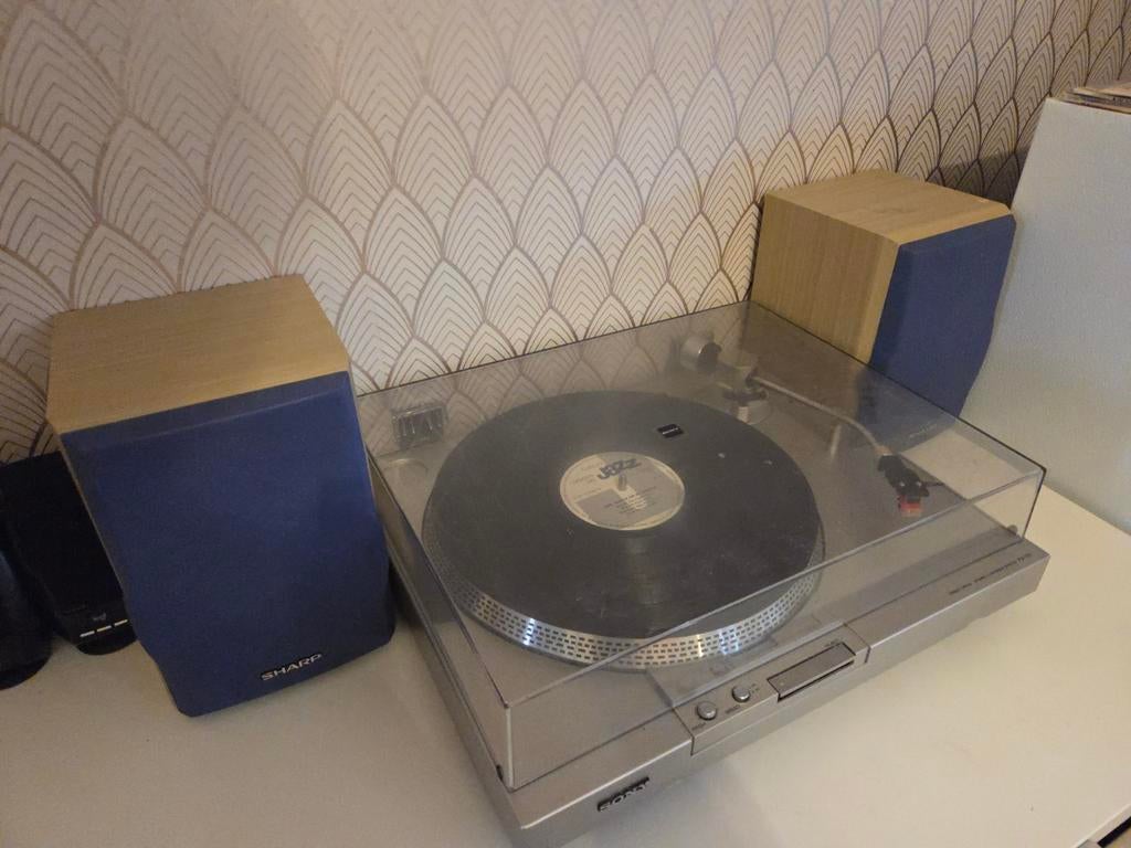 Sony PS-T15 Professionele platenspeler met Audiosysteem, Ophalen, Gebruikt, Pitch-regelaar, Platenspeler