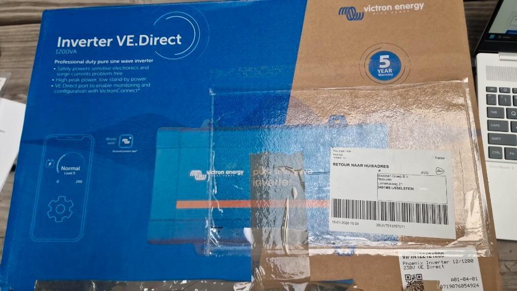 Victron Phoenix VE.Direct 12/1200 Omvormer, Caravans en Kamperen, Camper-accessoires, Gebruikt, Ophalen of Verzenden