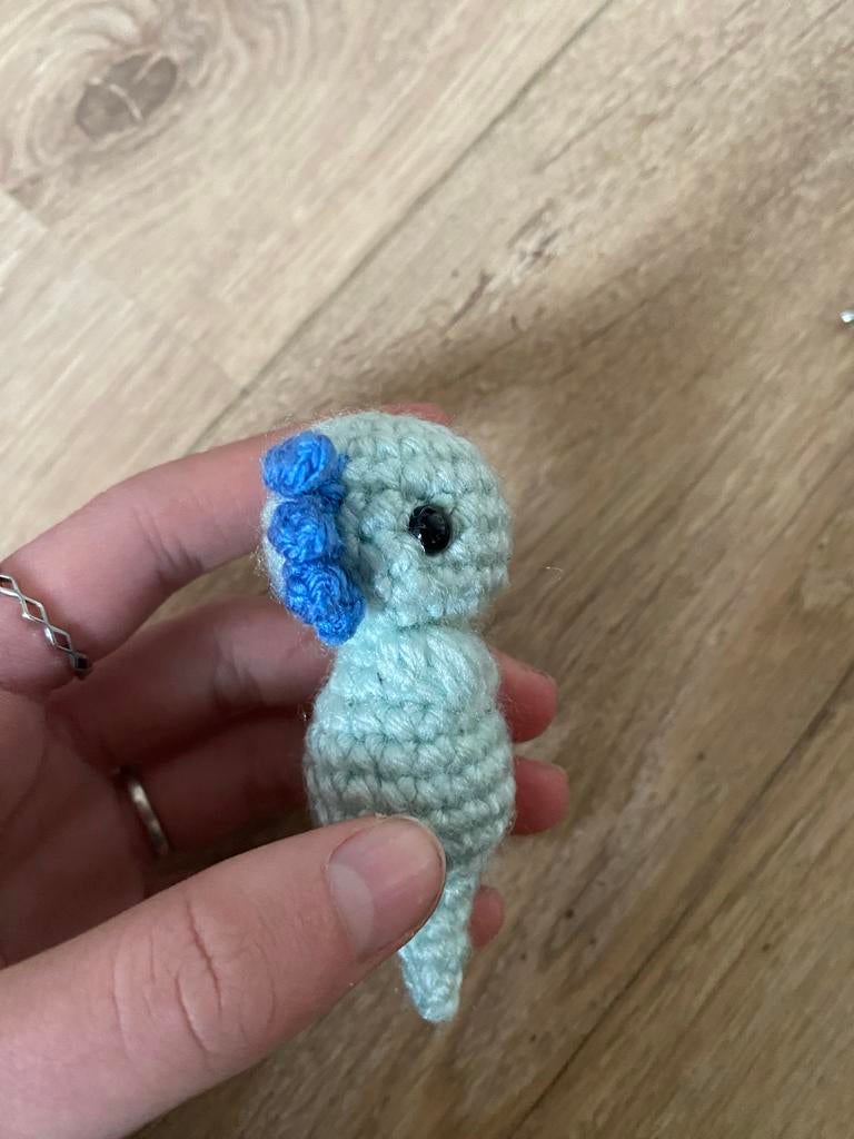 Gehaakte Axolotl - Schattig en Handgemaakt!, Ophalen of Verzenden, Nieuw, Haken, Overige typen