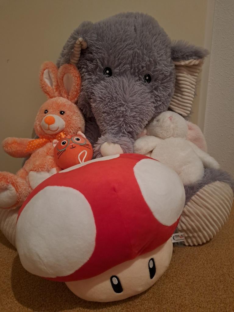 Knuffels 5 stuks!, Ophalen of Verzenden, Zo goed als nieuw