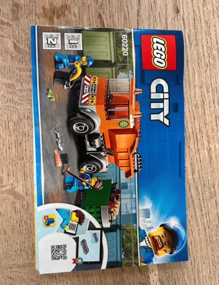 Lego 60220 Vuilniswagen, Ophalen of Verzenden, Zo goed als nieuw