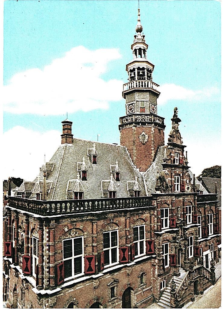 39126 Bolsward stadhuis Nette oude kaart Onbeschreven
