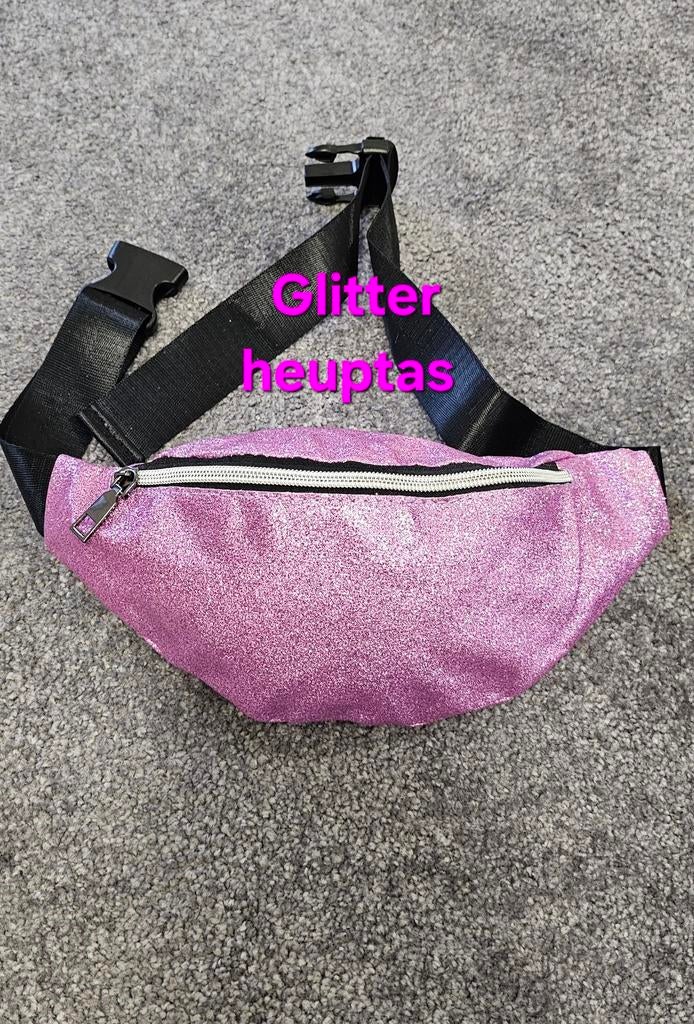 Heuptas, glitter tas, festival tas, dames Heuptas, buiktas,, Sieraden, Tassen en Uiterlijk, Ophalen of Verzenden, Nieuw, Overige kleuren