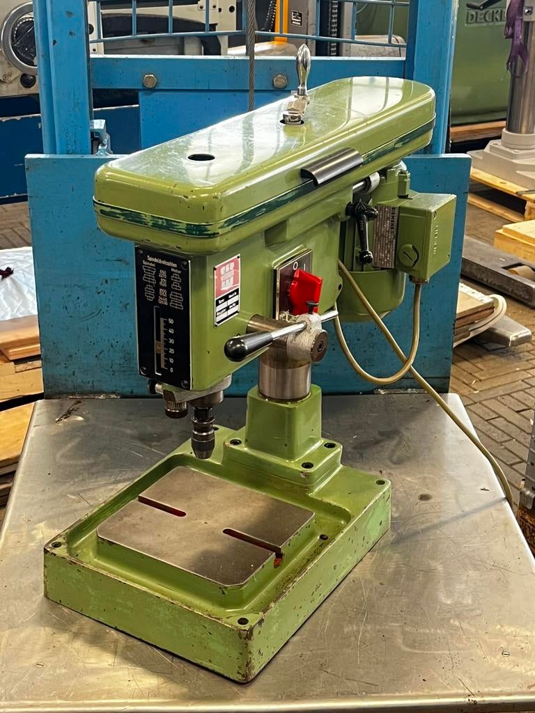 Wörner B4 kolomboormachine horlogemakers boormachine, 600 watt of meer, Worner, Dimatech, Zo goed als nieuw