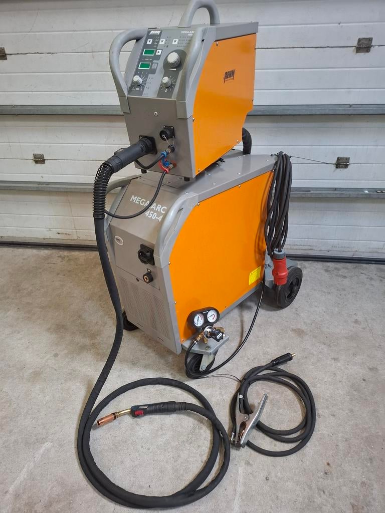 Rehm Mega Arc 450-4 MIG/MAG lasmachine, Verzenden, Gebruikt, 250 ampère of meer, Co2