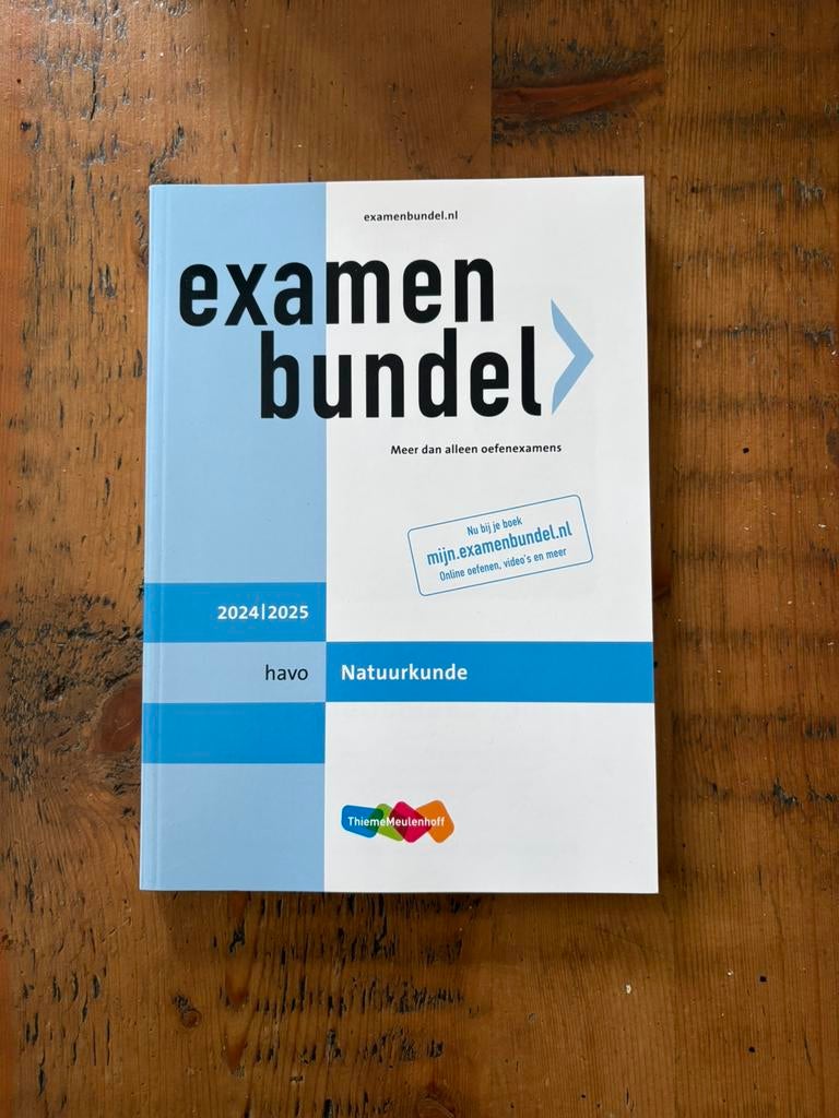 Examenbundel Natuurkunde Havo, Boeken, Ophalen of Verzenden, Nieuw, HAVO, Natuurkunde