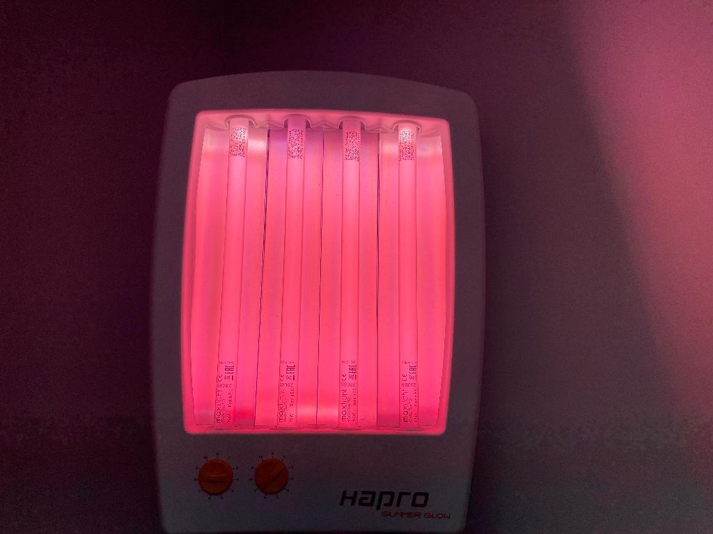Hapro Summer Glow HB175, Ophalen of Verzenden, Nieuw, Gezichtsbruiner, Minder dan 10 lampen