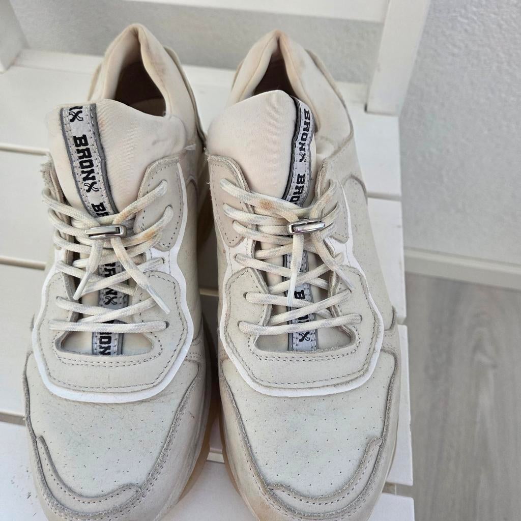 Bronx sneaker Maat 39, Ophalen of Verzenden, Gedragen, Beige