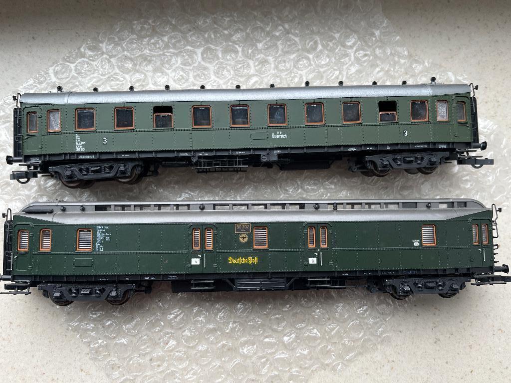 2x Roco ho Rijtuigen Collectors items.zie omschrijving, Gelijkstroom, Wagon, Ophalen of Verzenden, Zo goed als nieuw