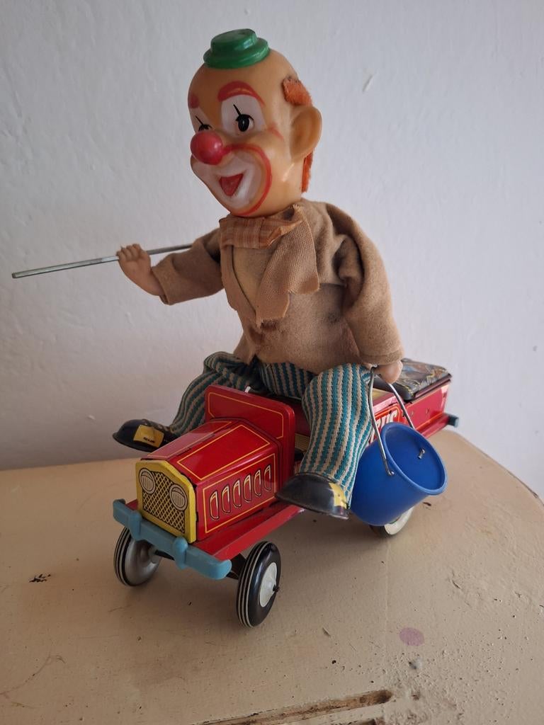 Japans speelgoed 1950 circus clown, Ophalen of Verzenden
