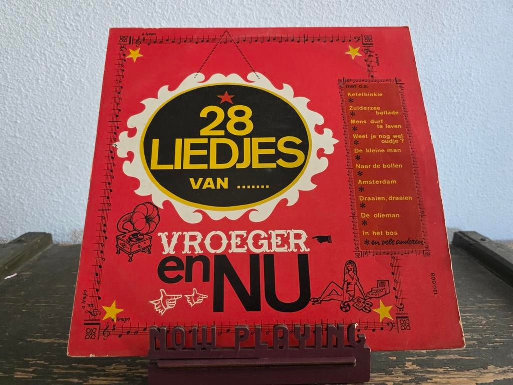 28 liedjes van vroeger en nu, Ophalen of Verzenden, Gebruikt, 12 inch, Nederlandstalig