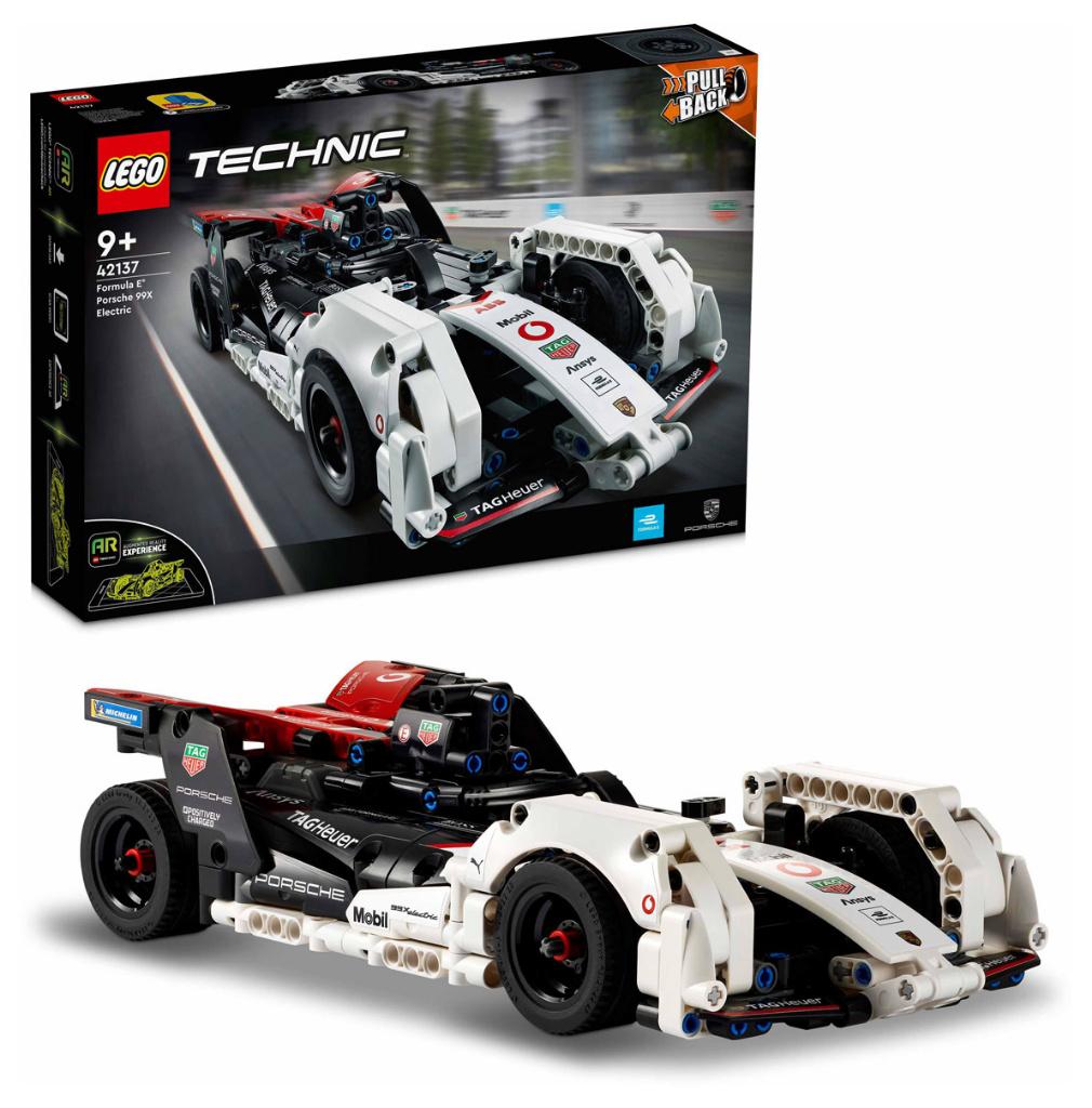 LEGO 42137 Formula E Porsche 99X Electric 422 delig, Ophalen of Verzenden, Nieuw, Complete set, Lego
