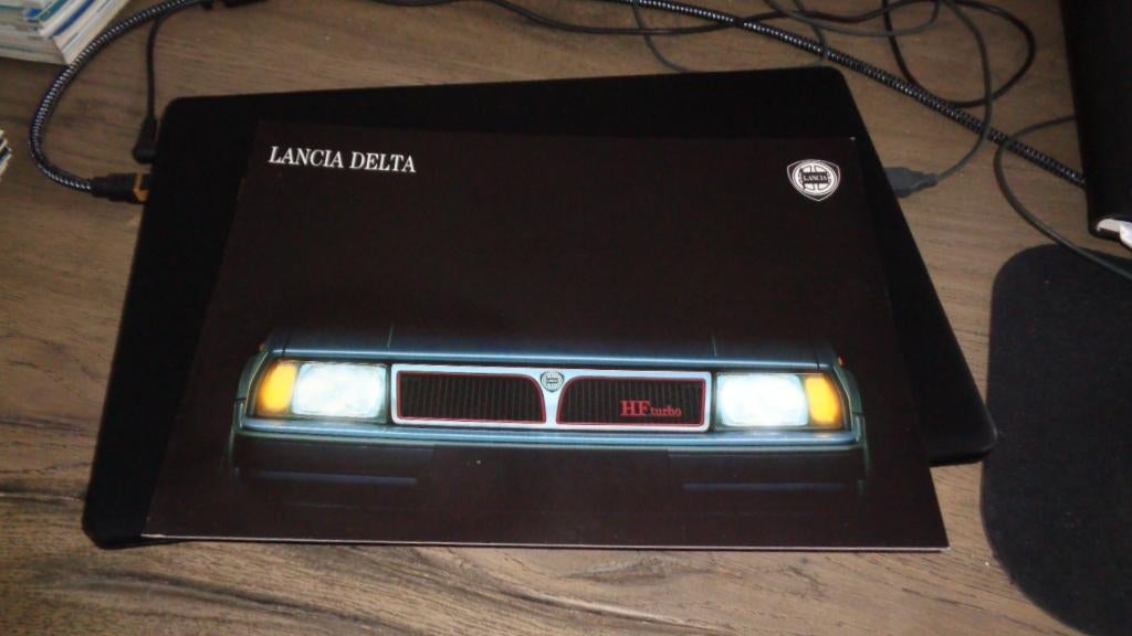 Folder LANCIA DELTA HF, Verzenden, Nieuw, Overige merken
