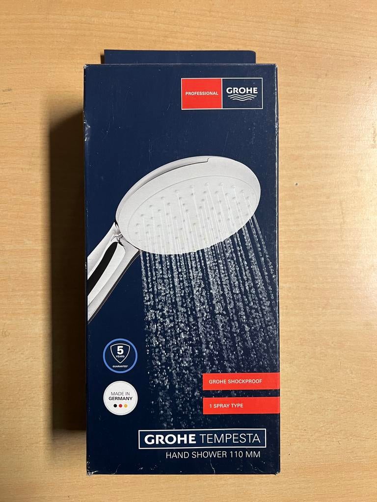 Grohe Tempesta 110 Professional Handdouche Chroom, Doe-het-zelf en Verbouw, Sanitair, Ophalen of Verzenden, Nieuw, Douche