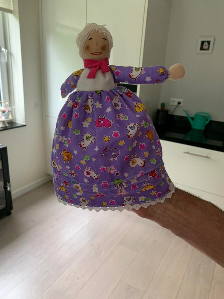 Naai een omkeerpop van restjes stof, Ophalen of Verzenden