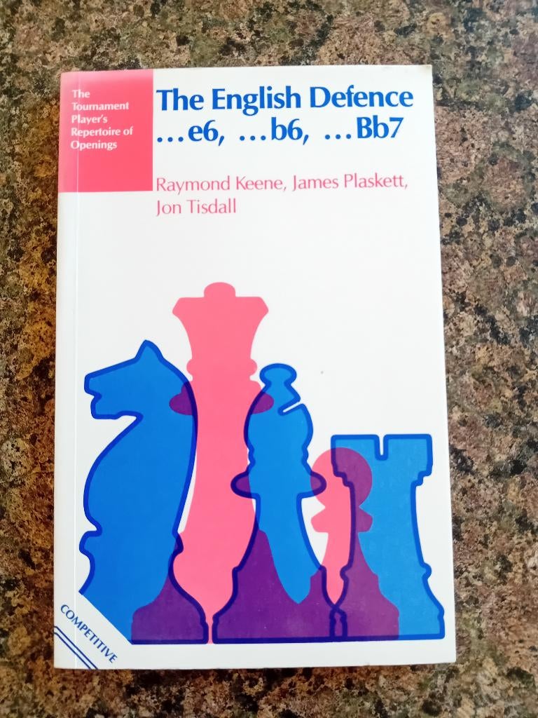 Schaakboek The English Defence e6, b6, Bb7, Ophalen of Verzenden, Minder dan 500 stukjes, Gebruikt, Schaken