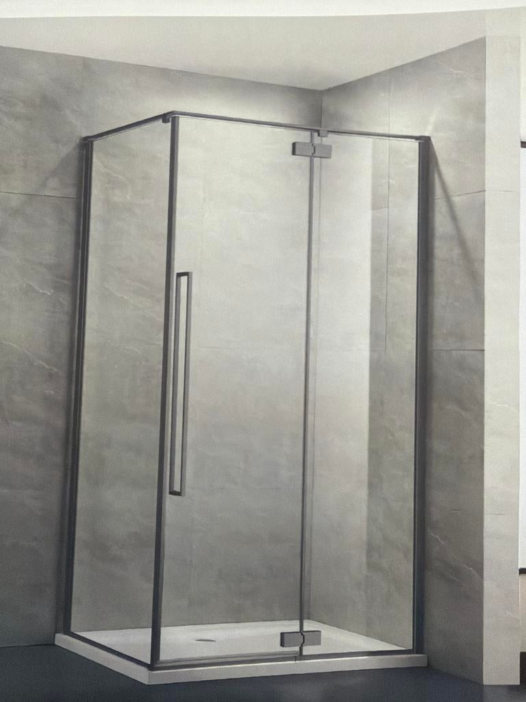 Nieuwe douchecabine 90x90 - RVS look, Ophalen, Nieuw, Met douche