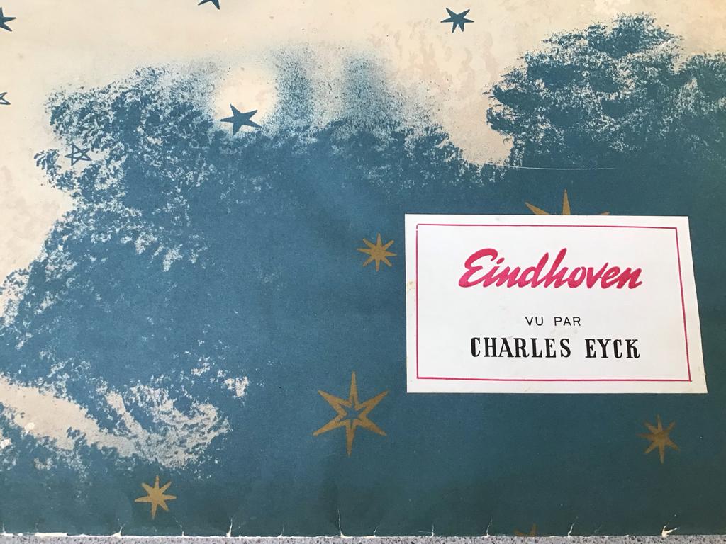 Charles Eyck - Portfolio Eindhoven 1948 met 12 losse prenten, Antiek en Kunst, Ophalen of Verzenden