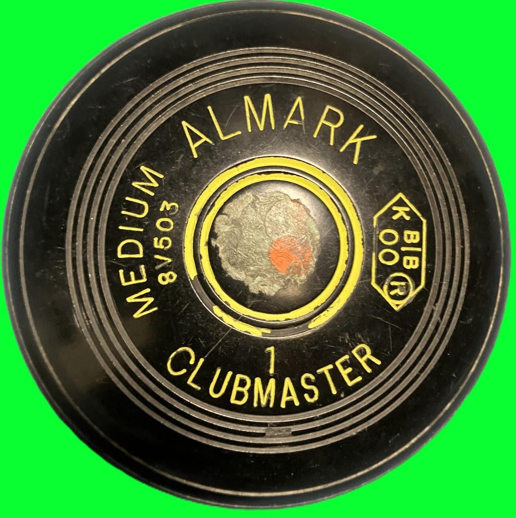 Bowls ballen, Almark Clubmaster 1, set van 4 stuks, Sport en Fitness, Bowlen, Ophalen of Verzenden, Gebruikt, Bal