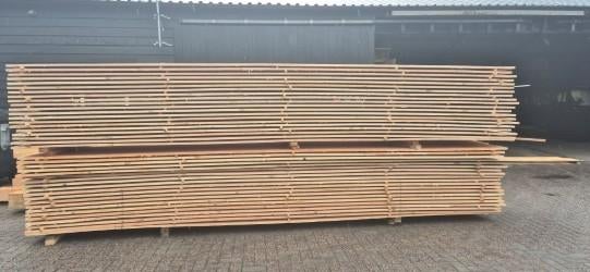 Douglas planken – 2x20 cm – lengte 500 cm – vol pak, Ophalen, Minder dan 25 mm, Nieuw, Plank