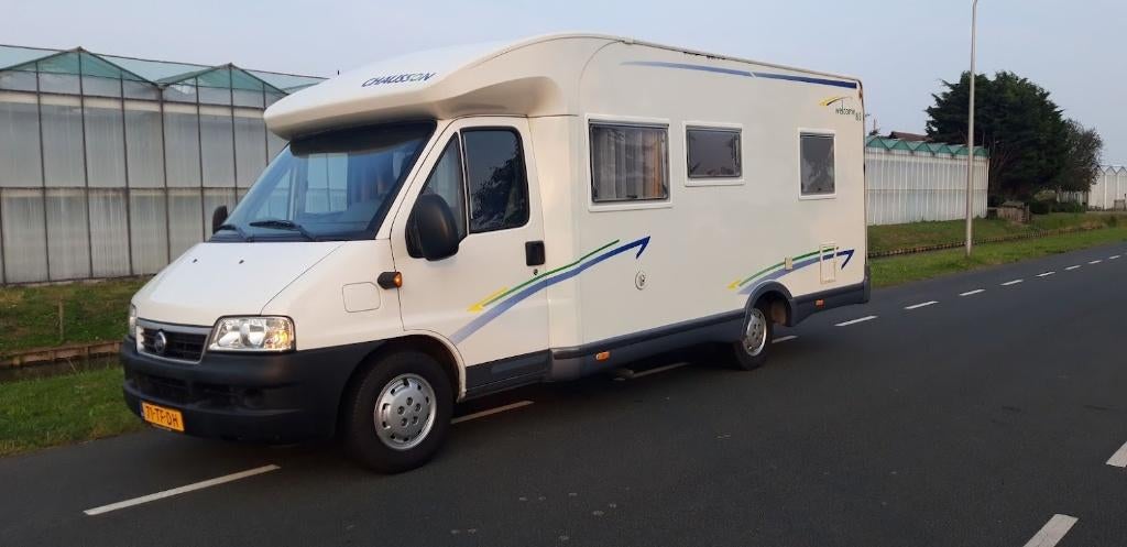 camper, Caravans en Kamperen, Campers, Luifel, Koelkast, Ringverwarming, Fiat