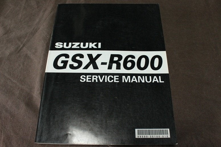 Suzuki GSX-R600 2006 motorcycle service manual  GSXR600, Motoren, Ophalen of Verzenden, Suzuki