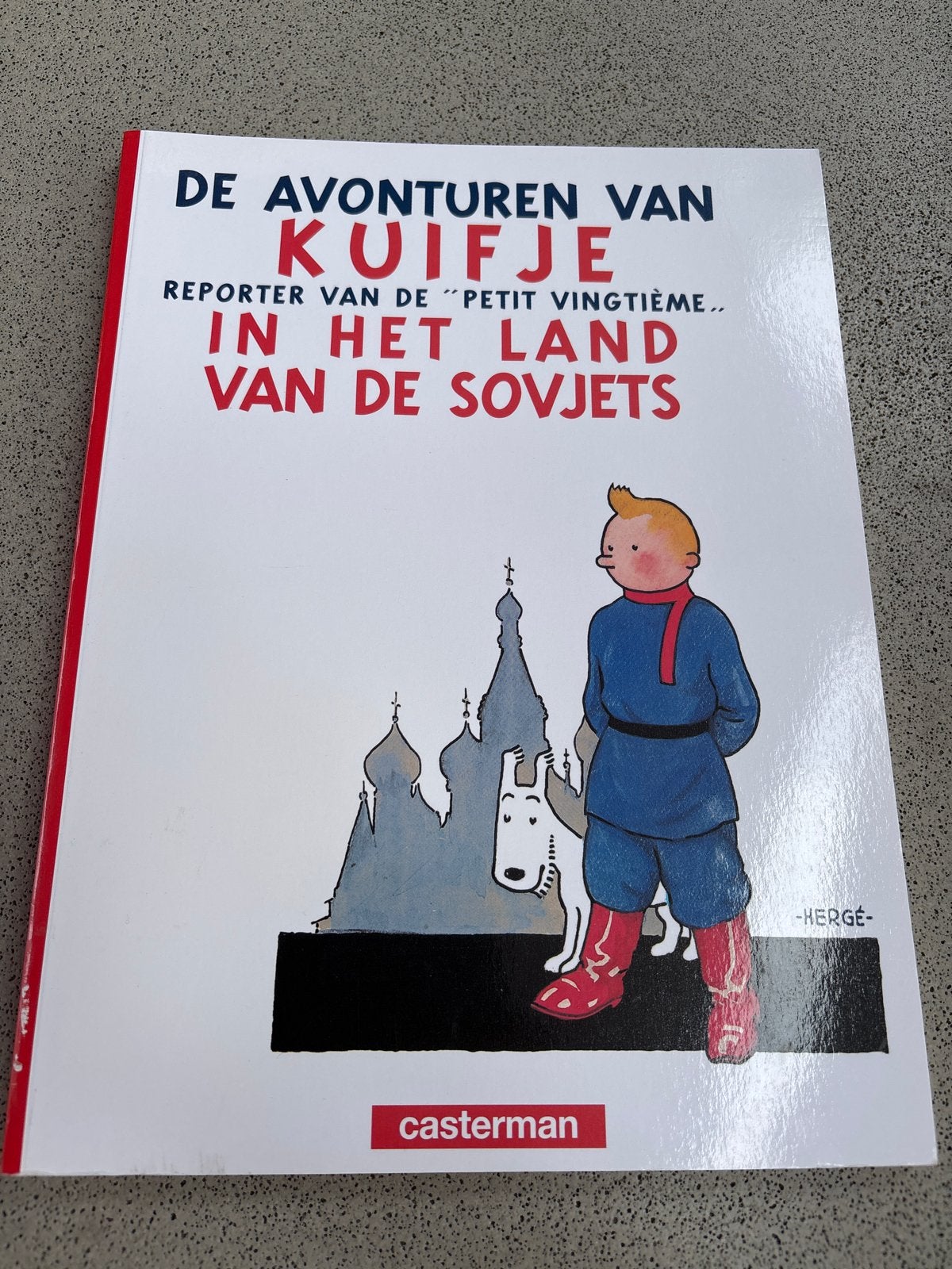De Avonturen van Kuifje: In het Land van de Sovjets, Eén stripboek, Ophalen, Zo goed als nieuw
