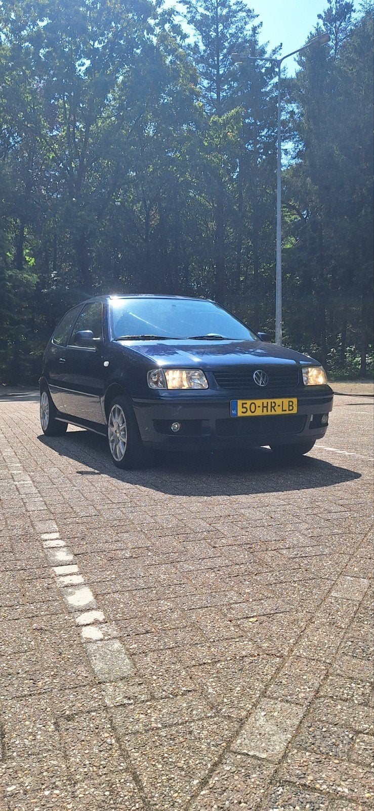 Volkswagen Polo 1.4 44KW 2001 Blauw, 4 cilinders, Blauw, Origineel Nederlands, Particulier