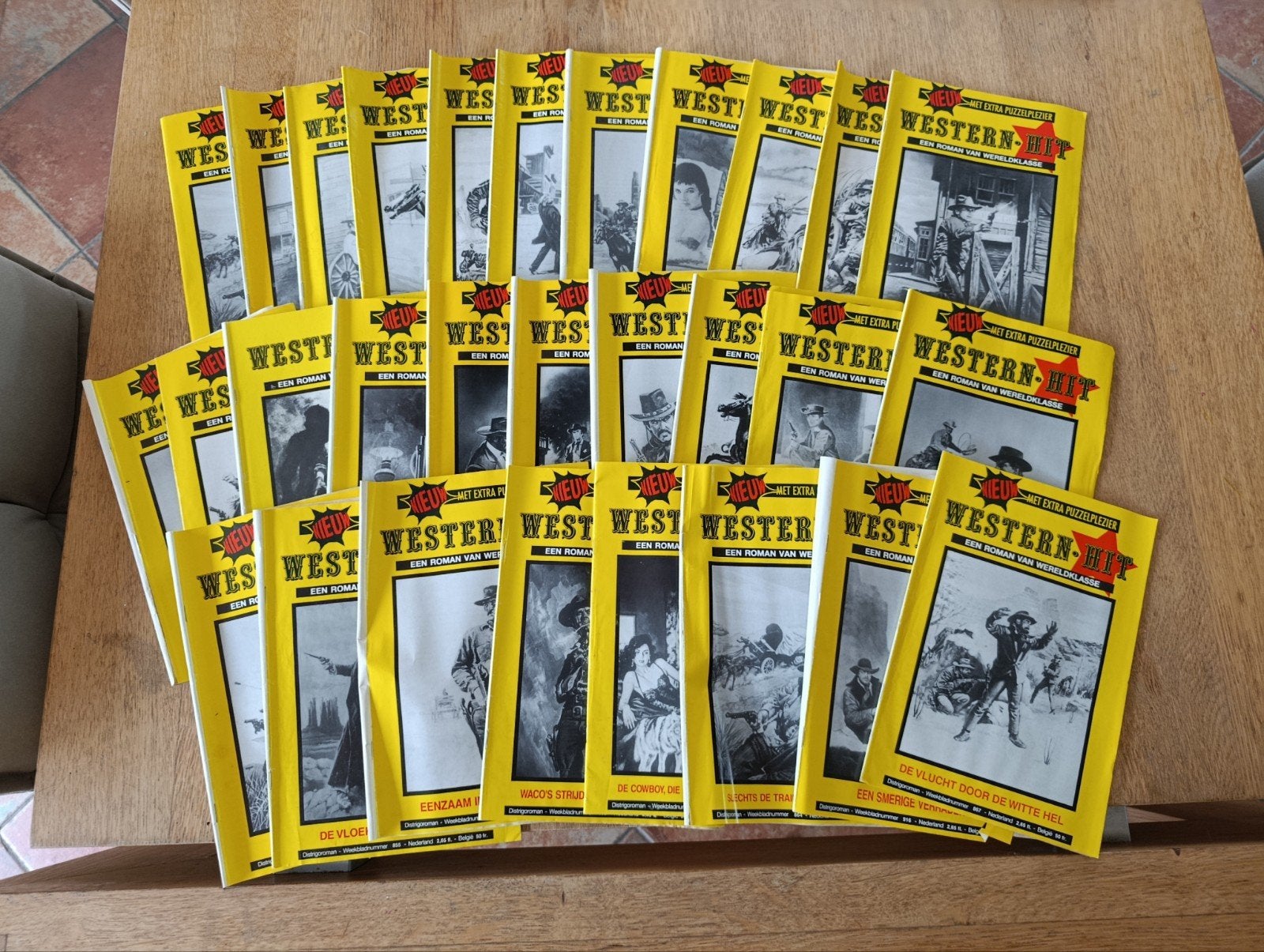 29 western hit boekjes, Ophalen of Verzenden, Gelezen