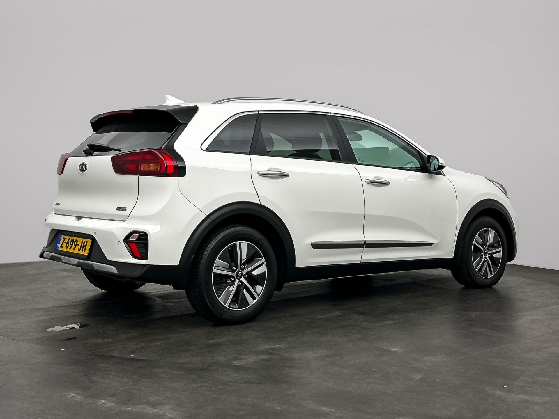 Kia Niro 1.6 GDi PHEV DynamicPlusLine Vermeulen (bj 2021), Stof, Gebruikt, Wit, Plug-in hybride
