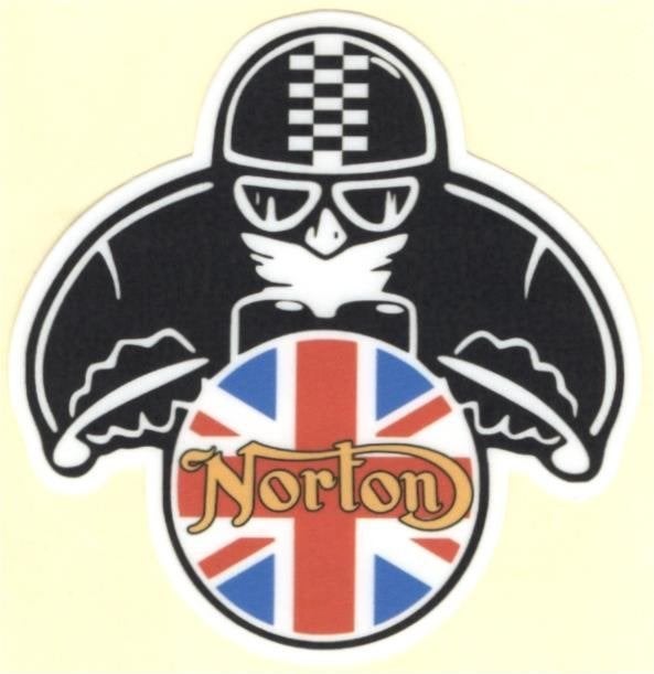 Norton Cafe Racer sticker #8, Verzenden