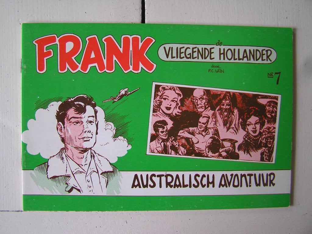 Frank de vliegende Hollander. 2 stripboeken., Meerdere stripboeken, Ophalen of Verzenden, Zo goed als nieuw