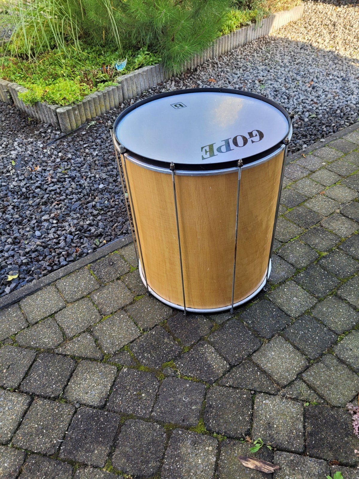 Houten surdo, Ophalen of Verzenden, Gebruikt