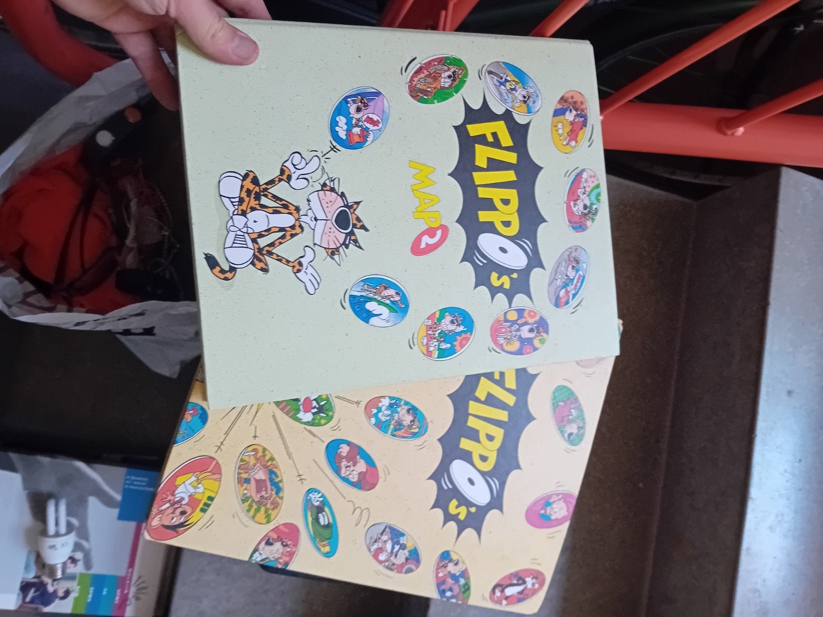 Flippo's verzamelmappen met inhoud - Looney Tunes, Verzamelen, Ophalen, Looney Tunes, Verzameling, Met verzamelmap(pen)