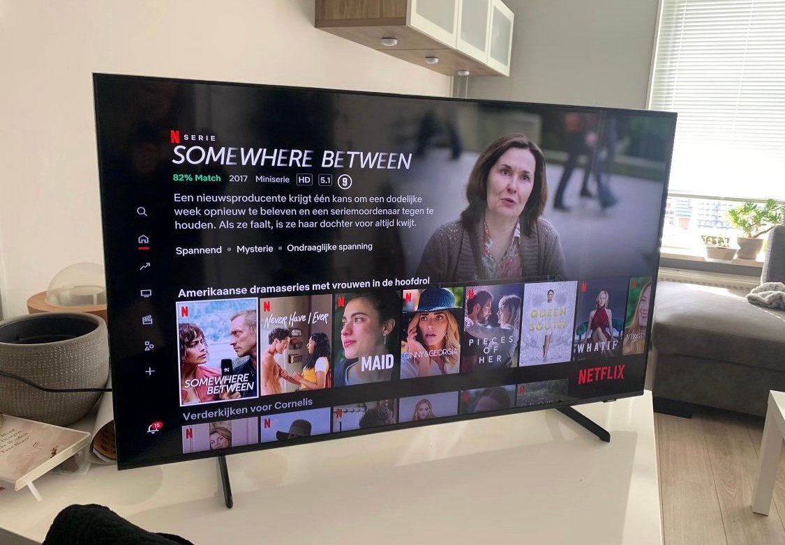 Samsung Smart TV 4K Ultra HD - 43 inch 1 jaar oud, Ophalen, 50 Hz, Zo goed als nieuw, Samsung
