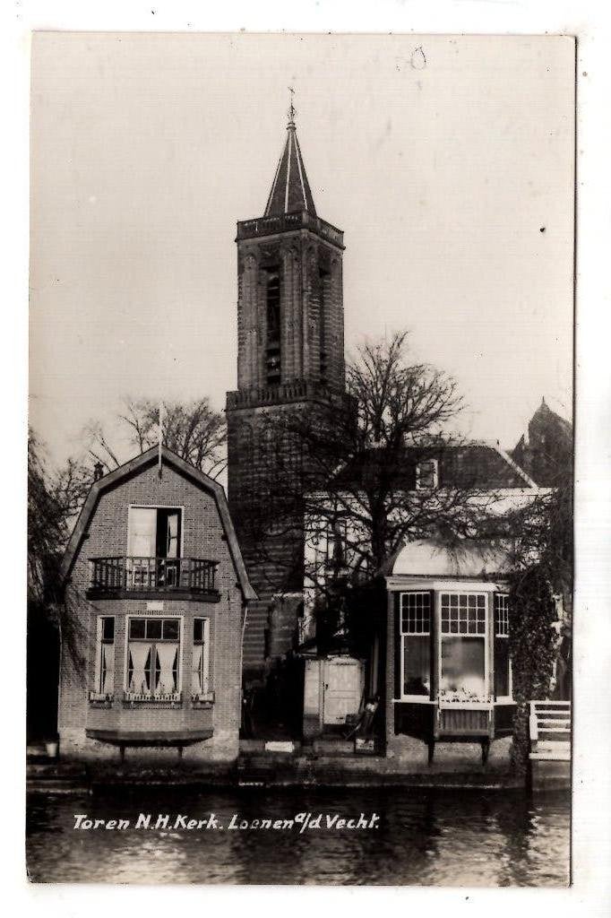 Loenen aan de Vecht fotokaart 1940, Verzenden, 1920 tot 1940, Gelopen, Utrecht