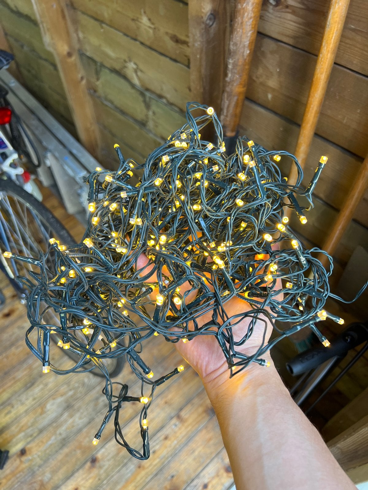 Kerstlichtjes, Diversen, Kerst, Ophalen of Verzenden, Gebruikt