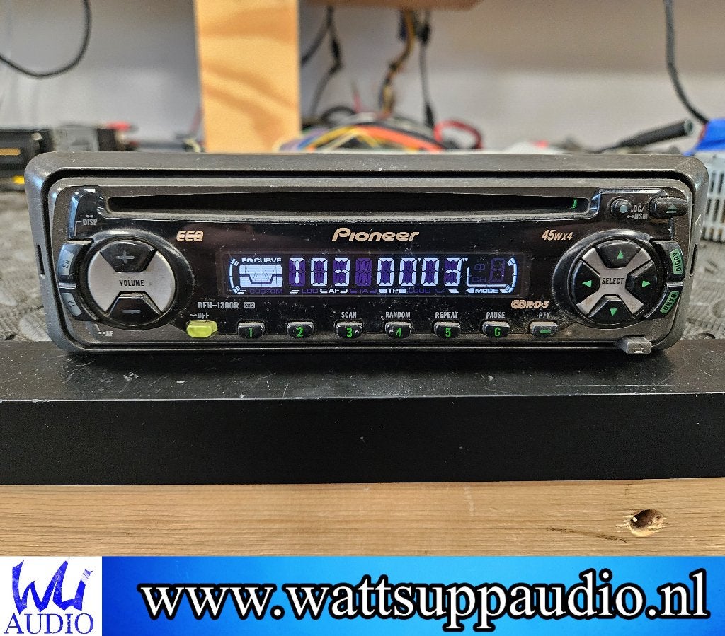 Pioneer DEH-1300R 1-din Headunit / Autoradio, Gebruikt, ., Ophalen of Verzenden, .