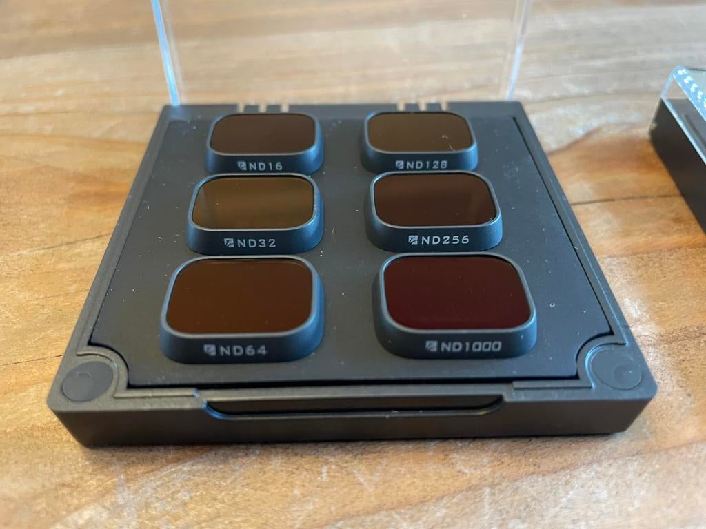 9 ND filters DJI Mini 3 Pro (ND 4, 8, UV en ND16 t/m ND1000), Audio, Tv en Foto, Drones, Ophalen of Verzenden, Zo goed als nieuw