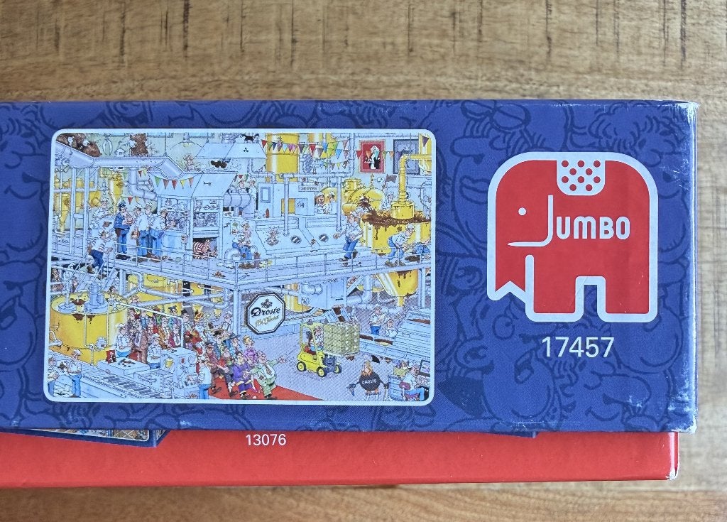 JVH 1000 stukjes De chocoladefabriek, Ophalen of Verzenden, 500 t/m 1500 stukjes, Zo goed als nieuw