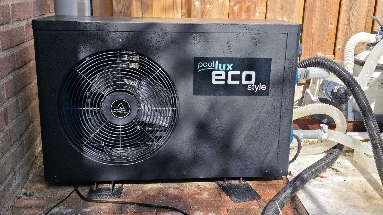 Poollux Eco Style Zwembad Warmtepomp - 5.50kW, Ophalen, Gebruikt, Minder dan 80 cm, Overige typen