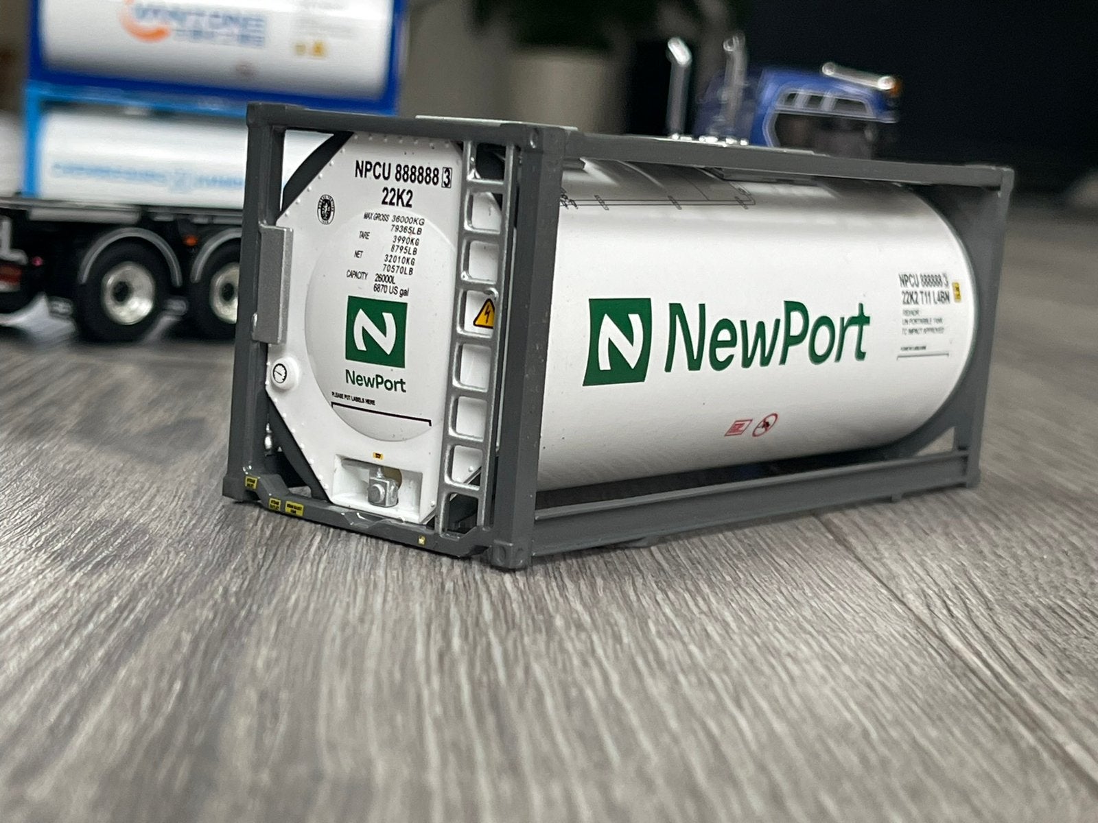 Newport tank container no tekno, Ophalen of Verzenden, Zo goed als nieuw, Bus of Vrachtwagen, Tekno