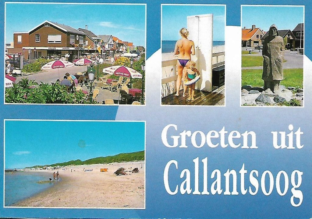 Callantsoog- -4-luik., Verzamelen, Ansichtkaarten | Nederland, Verzenden, 1980 tot heden, Gelopen, Noord-Holland