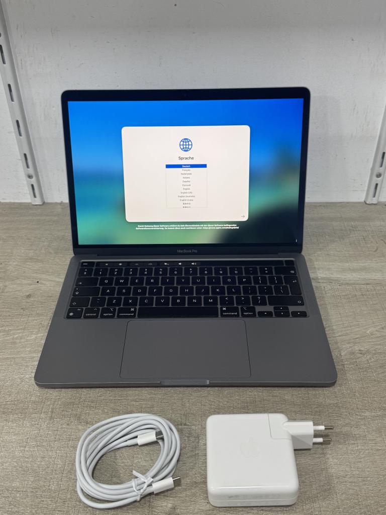 Macbook Pro 13" 2022 M2 16GB+512GB SPGRAY Incl Garantie, MacBook Pro, Gebruikt, 13 inch, 512 GB