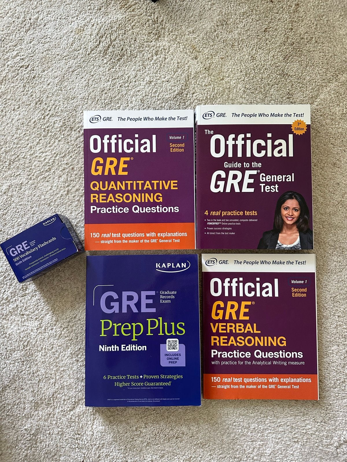 GRE Examenboeken - Complete Voorbereidingsset, Ophalen of Verzenden, Zo goed als nieuw, WO