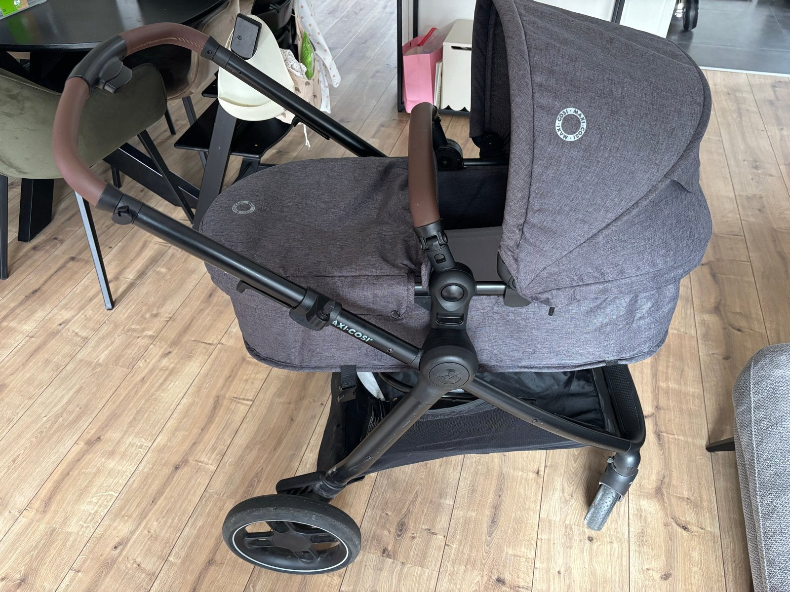 Maxi-Cosi Zelia S Combiwagen, Kinderen en Baby's, Ophalen, Zo goed als nieuw, Combiwagen, Met reiswieg
