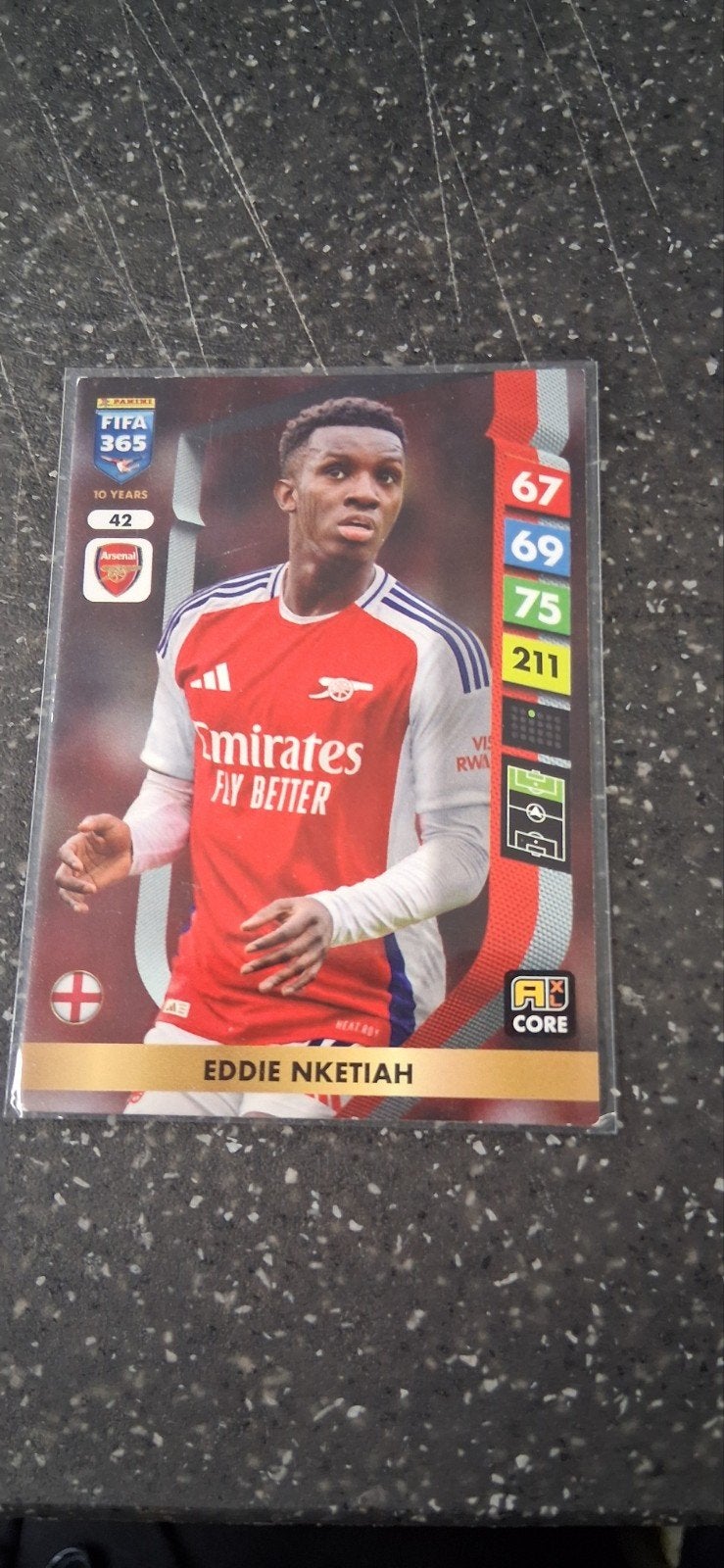 Panini FIFA 365 Adrenalyn XL 2024 Eddie Nketiah Arsenal