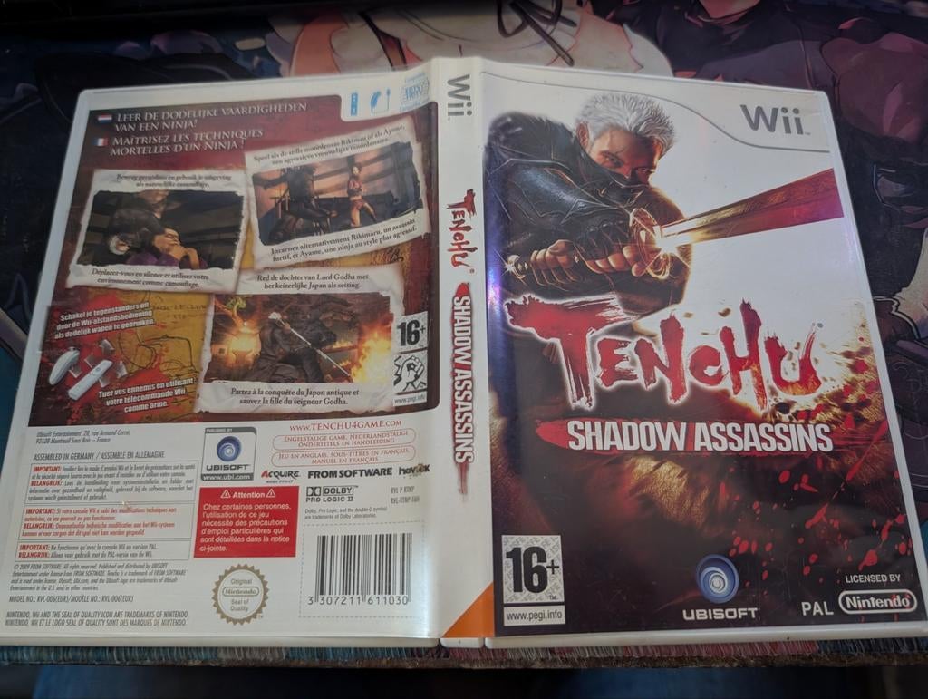 Tenchu Shadow Assassins - Nintendo Wii, Avontuur en Actie, 1 speler, Ophalen of Verzenden, Zo goed als nieuw