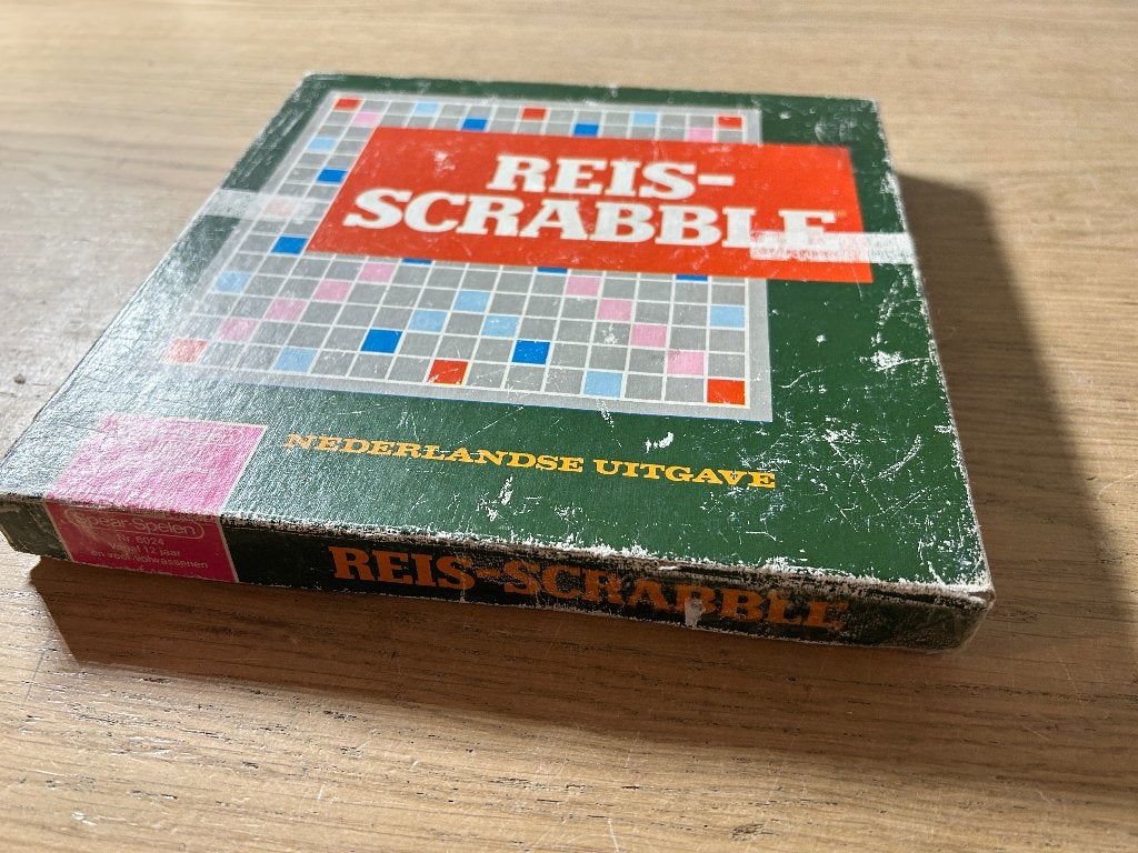 Scrabble Reis Editie Bordspel (3), Ophalen of Verzenden, Gebruikt